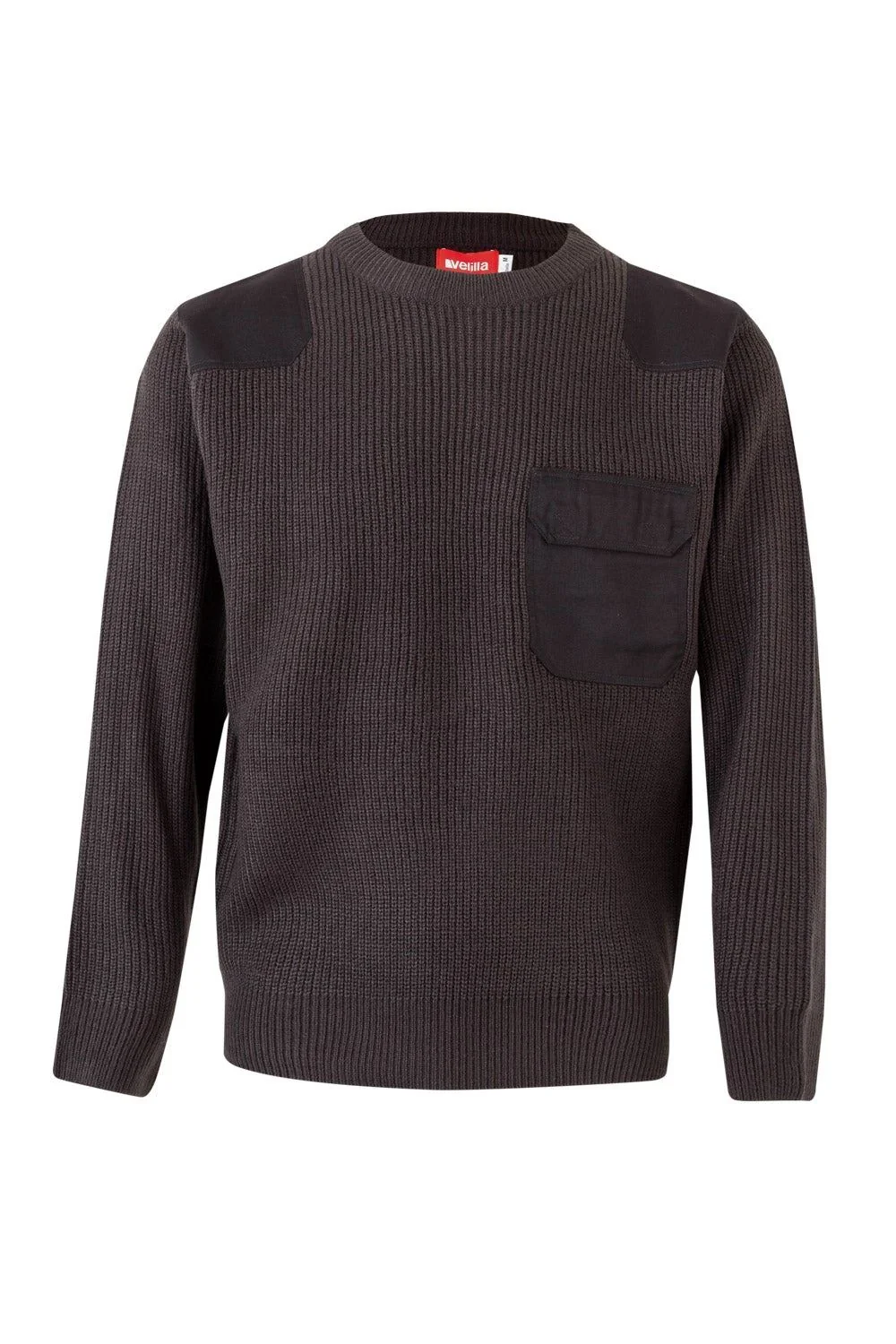 Chunky-Knit round neck jumper