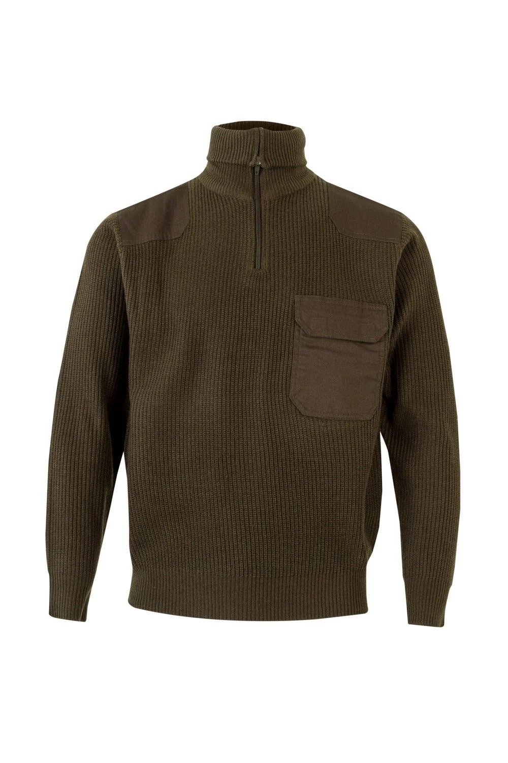 Chunky-Knit Turtle Neck Jumper