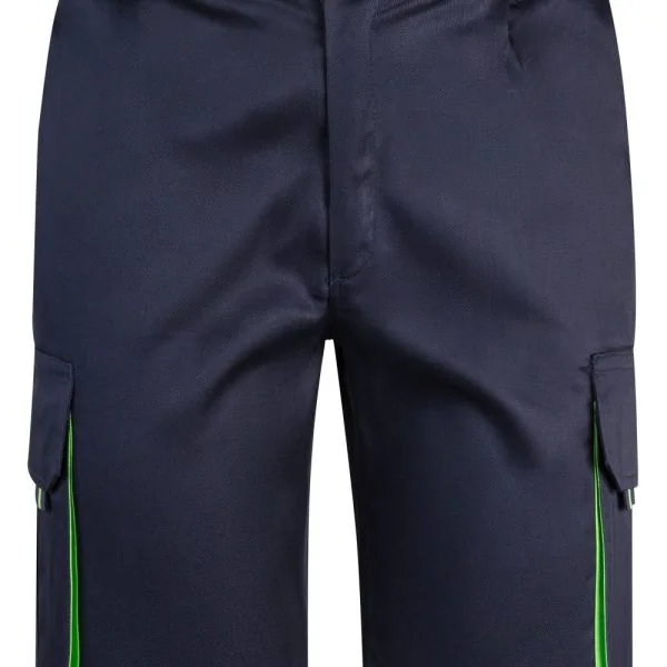 Multi-Pocket Stretch Bermuda Shorts