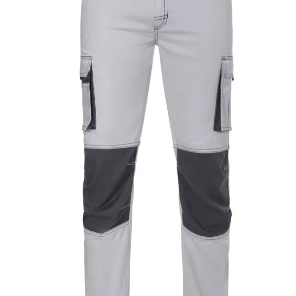 Two-tone stretch trousers gallery