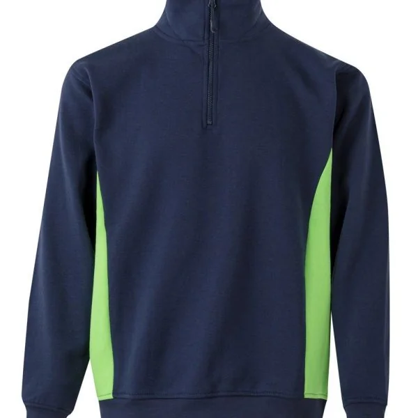 Two-Tone Half-Zip Sweatshirt gallery