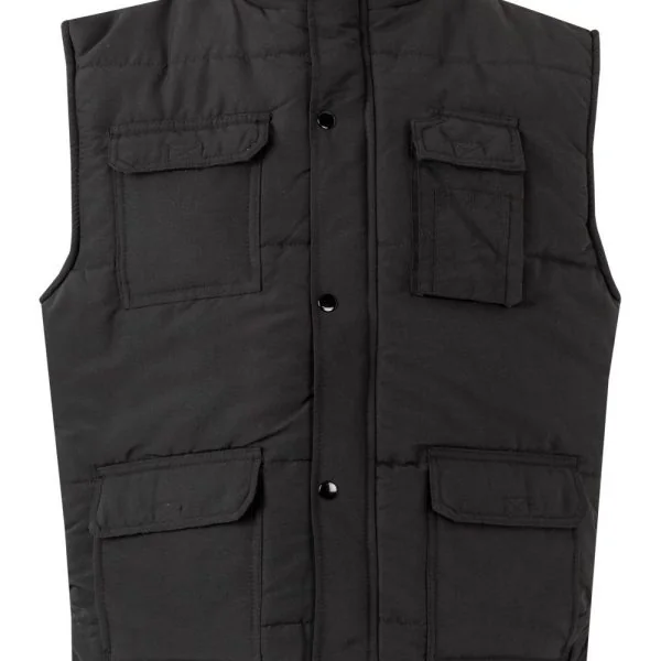 Padded multi-pocket vest