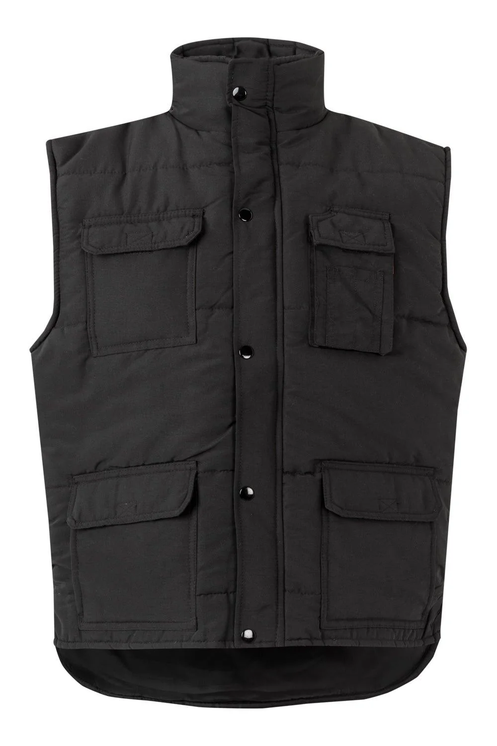 Padded multi-pocket vest