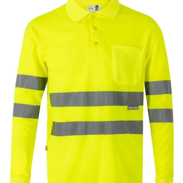 Long sleeve polo shirt gallery