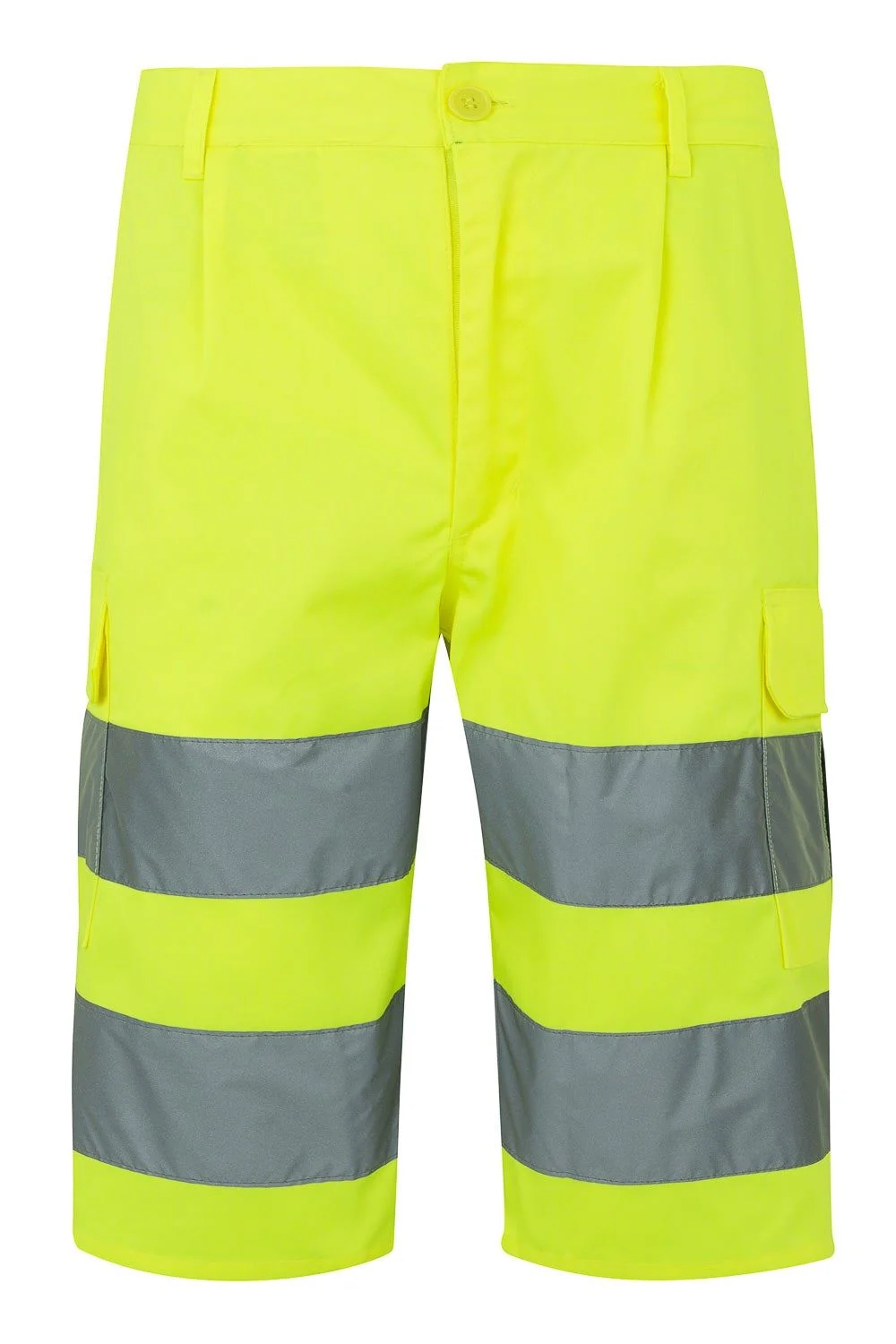 Multi-pocket bermuda shorts