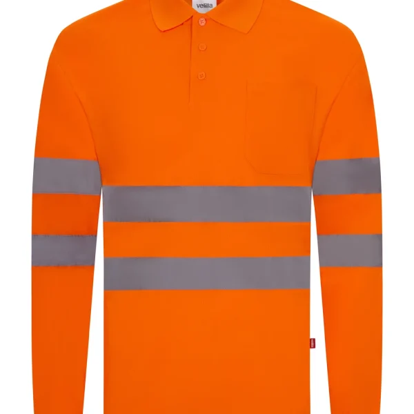 Long-sleeve polo shirt gallery