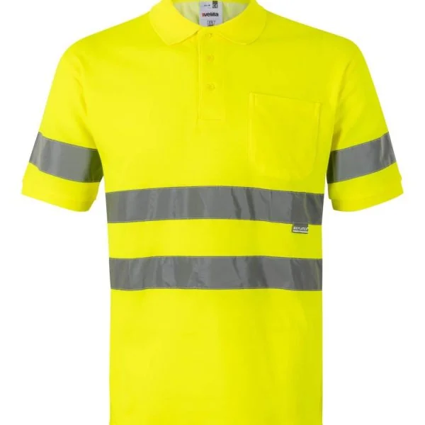 Short sleeve cotton polo shirt