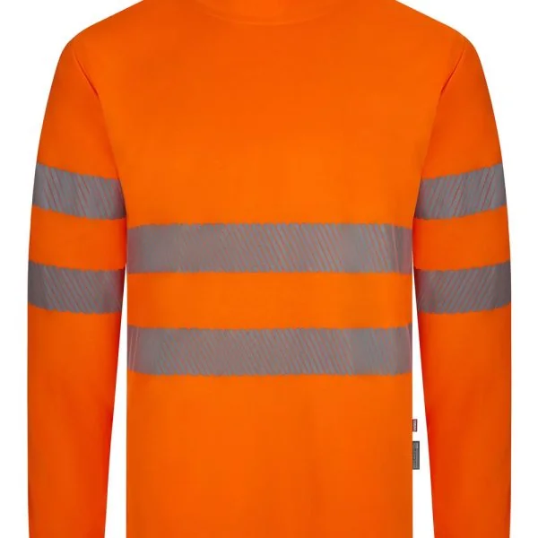 Long sleeve recycled polyester T-shirt with segmented tape gallery