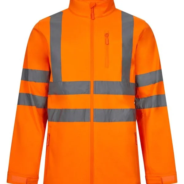 Soft shell jacket High Visibility gallery