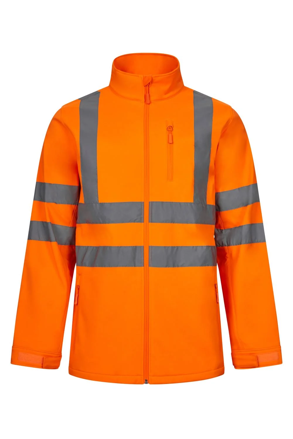 Soft shell jacket High Visibility