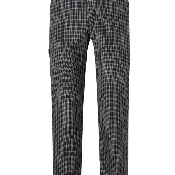 Multi-Pocket Checkered Chef Trousers gallery