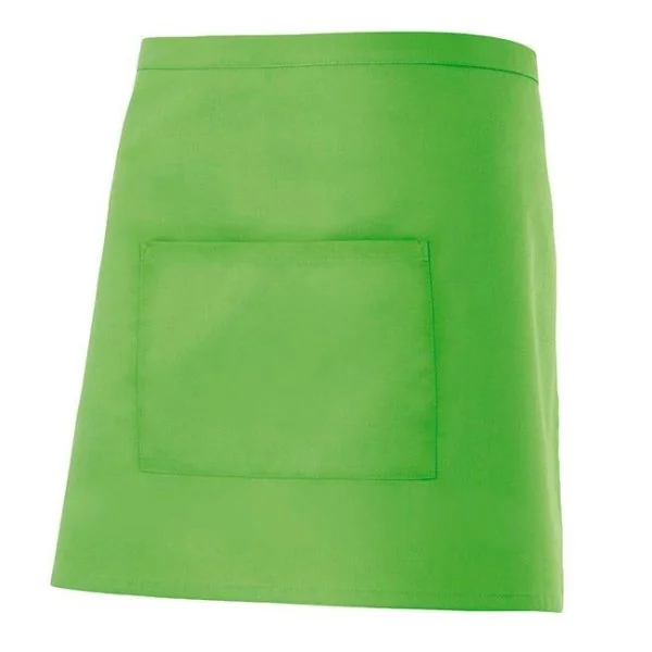 Short Apron with Pocket