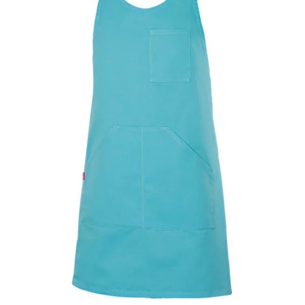 Short Buttoned Bib Apron gallery