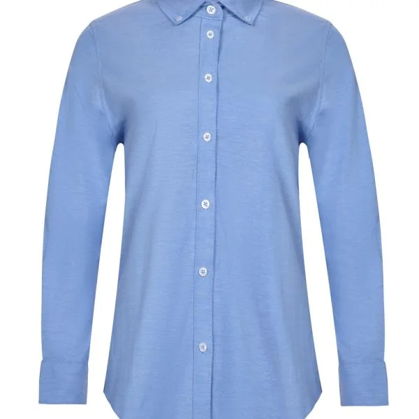Women's Long Sleeve Stretch Oxford Shirt gallery