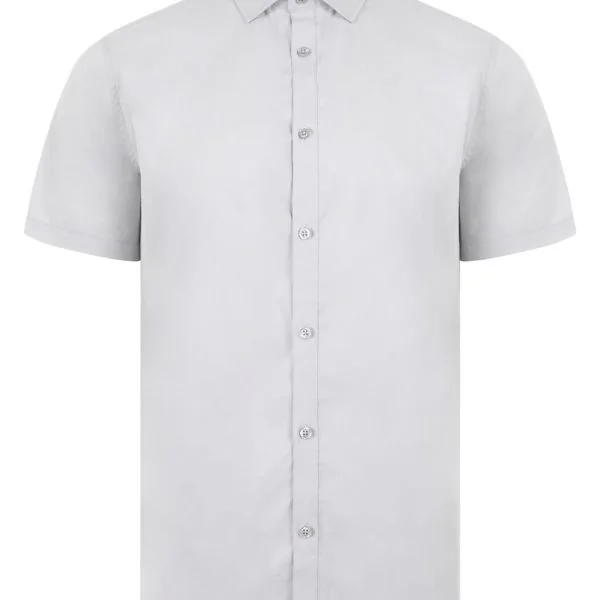 Men's Short Sleeve stretch Shirt