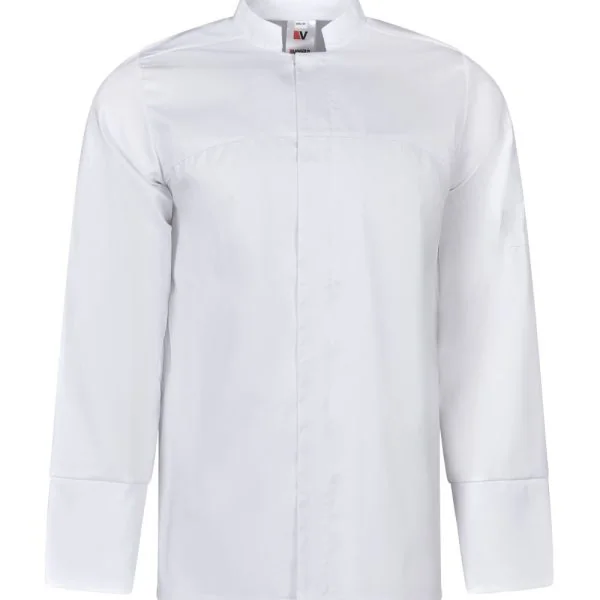 Stretch Kitchen Jacket with Front Zip gallery