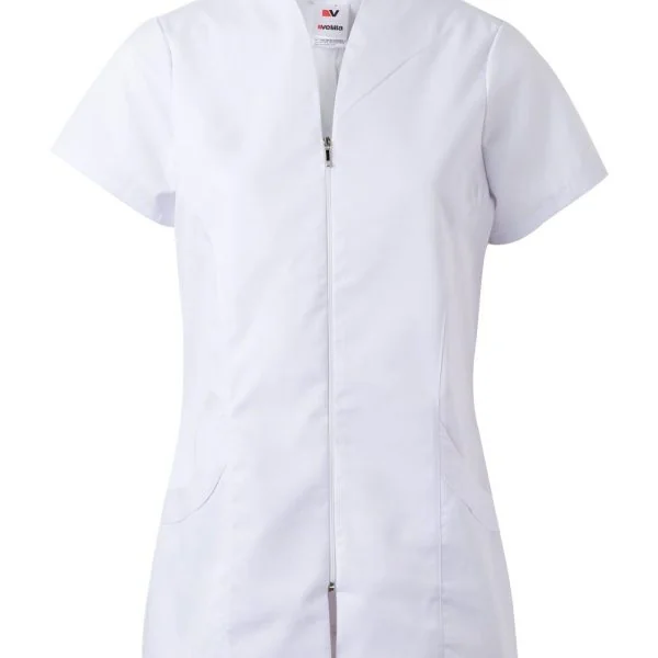 Short sleeve zipped women´s tunic gallery