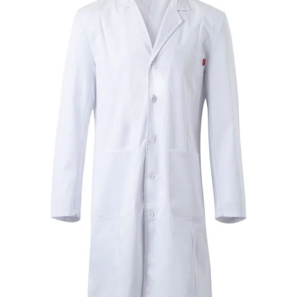 Semi-Fitted Men's lab coat