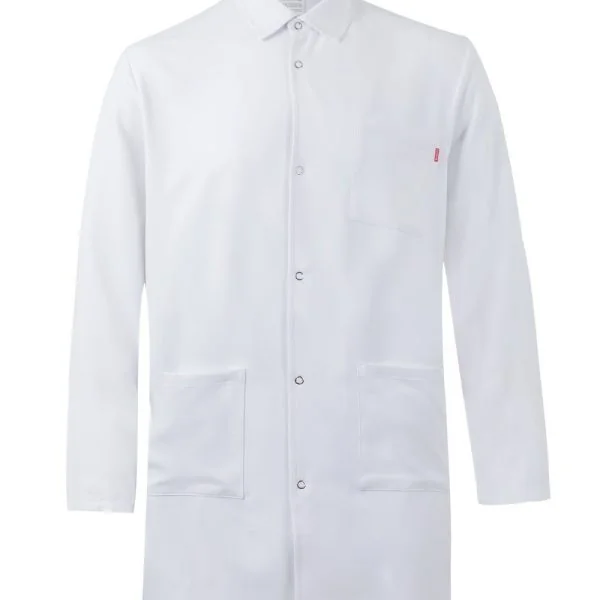 Microfiber lab coat