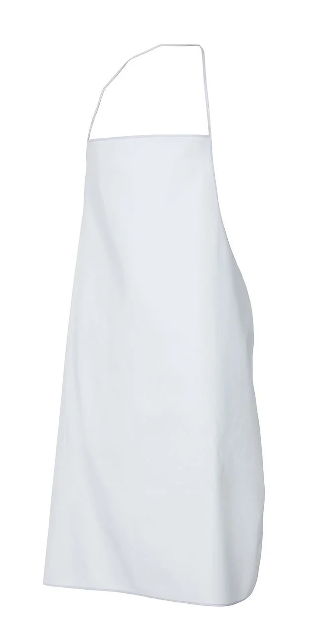 Terry cloth bib apron